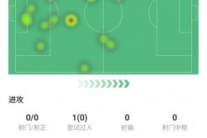 硬汉！拉比奥特本场数据：仅丢失球权8次、传球成功率83.8%